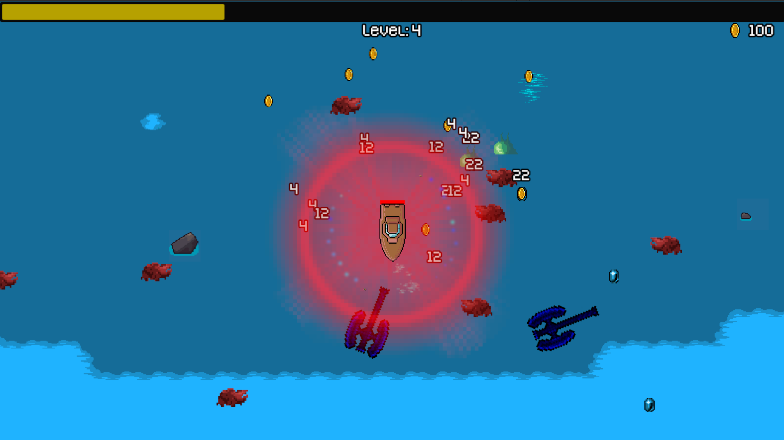 Gameplay of Floodborne